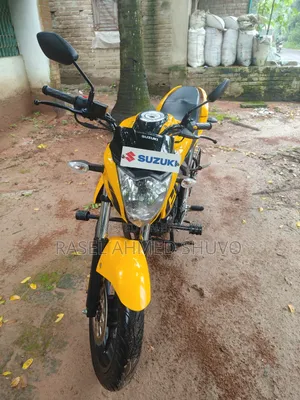 New Suzuki Gixxer 2025 Yellow