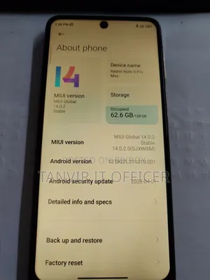 Xiaomi Redmi Note 9 Pro 128 GB Red
