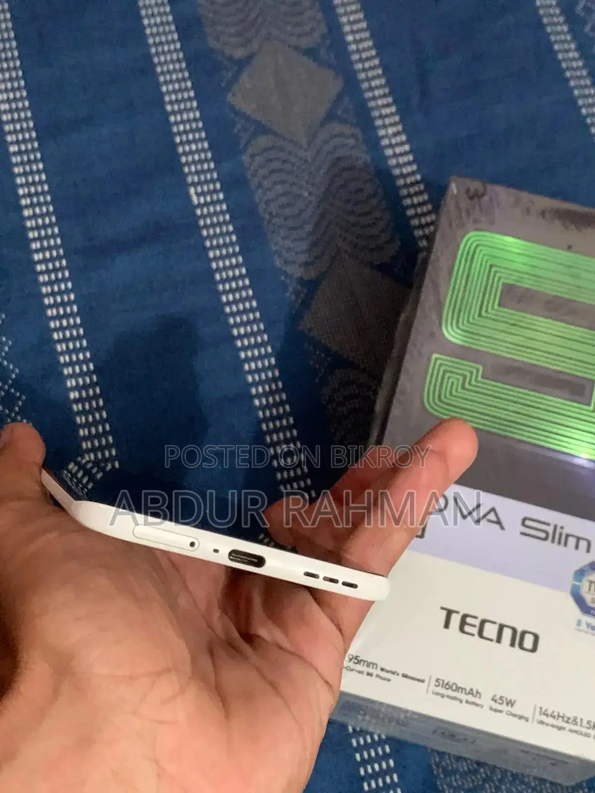 Tecno Pova Slim 5G 256 GB White