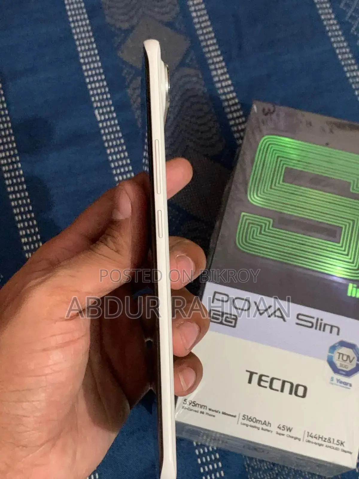 Tecno Pova Slim 5G 256 GB White