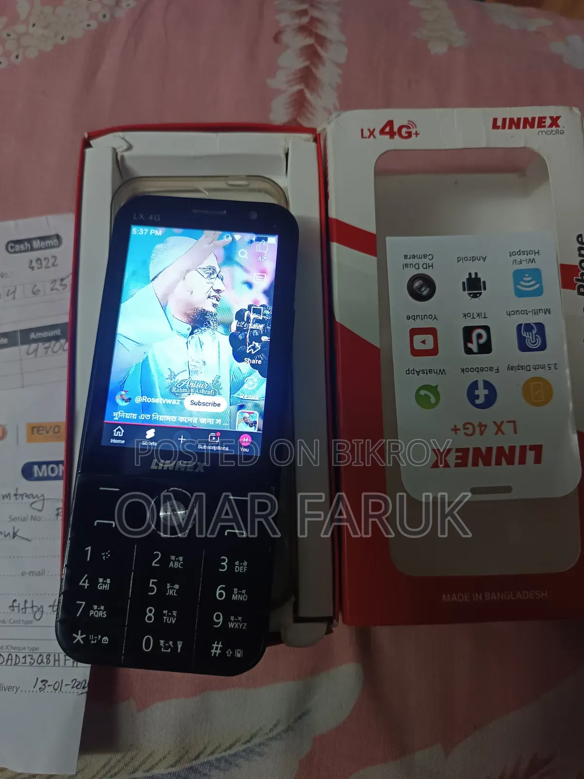 Linnex Lx 4g Plus 32 Gb Black