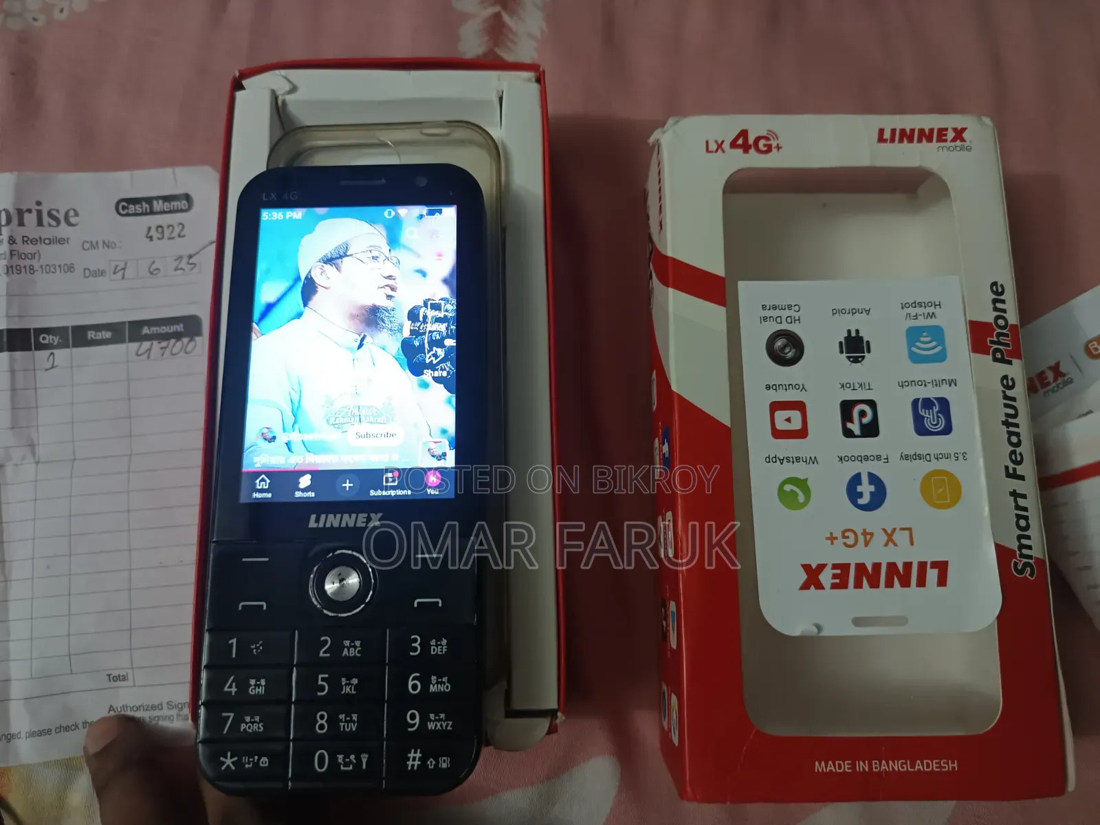 Linnex Lx 4g Plus 32 Gb Black