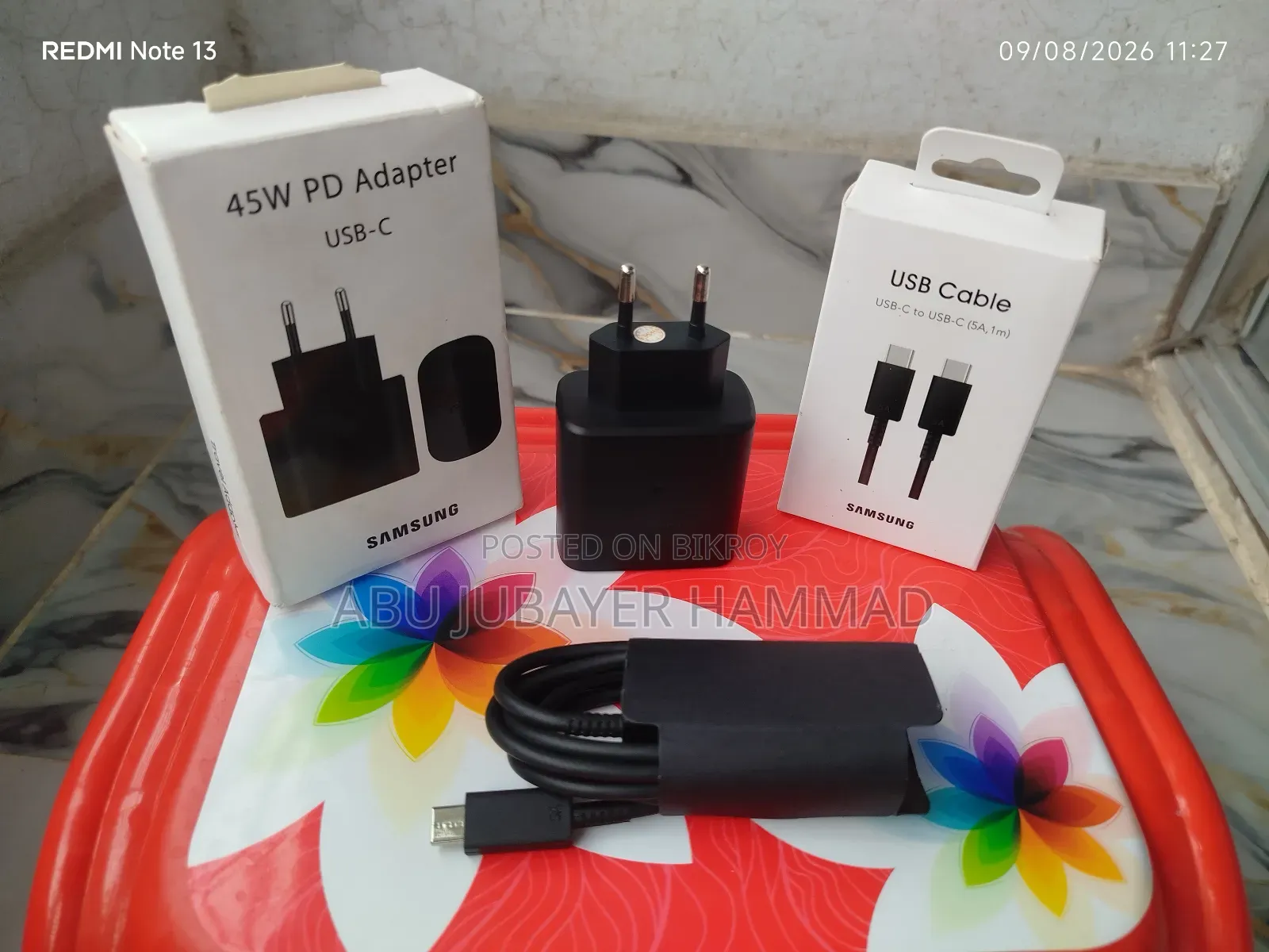 Original 45W Samsung PD Charger