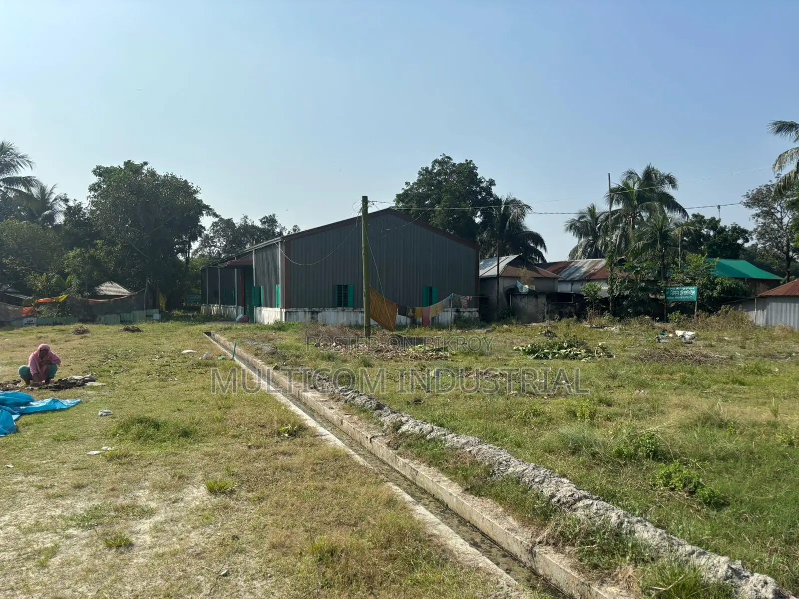 নরসিংদী, ঢাকা-সিলেট হাইওয়ে রোডের পাশে ৮০,০০০ বর্গফুটের স্টিল শেড