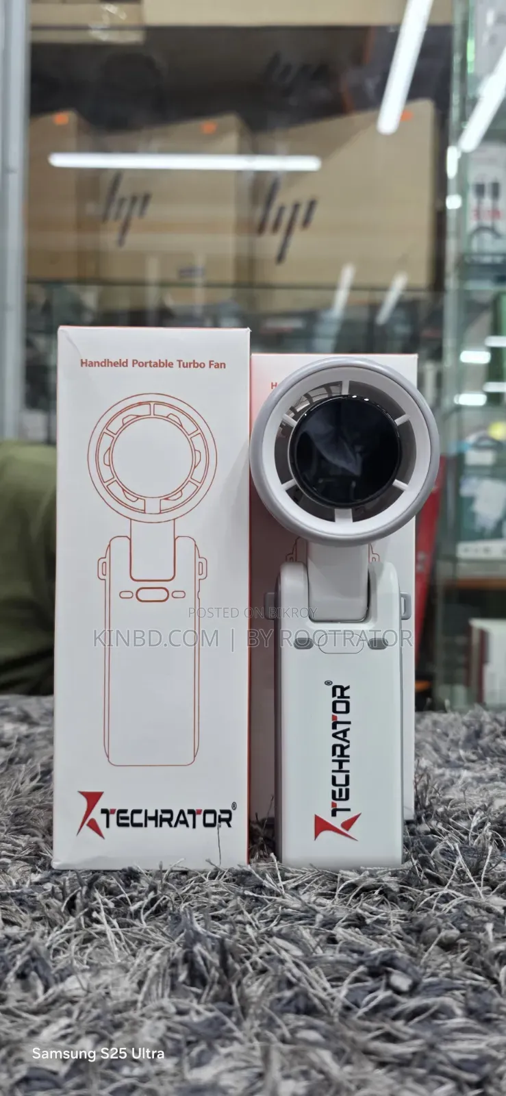 Tachrator Foldable Turbo Fan