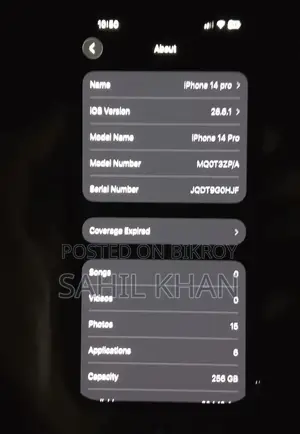Apple iPhone 14 Pro 256 GB Black