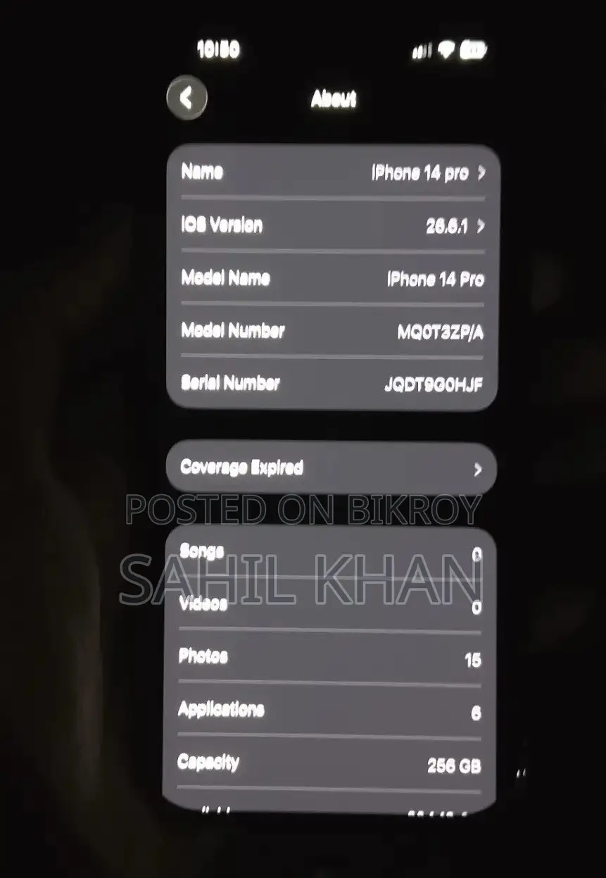 Apple iPhone 14 Pro 256 GB Black