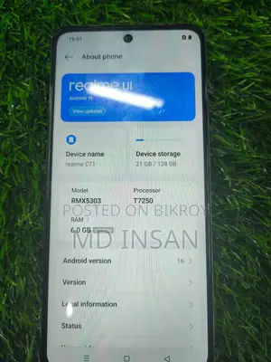 Realme C71 128 GB Silver