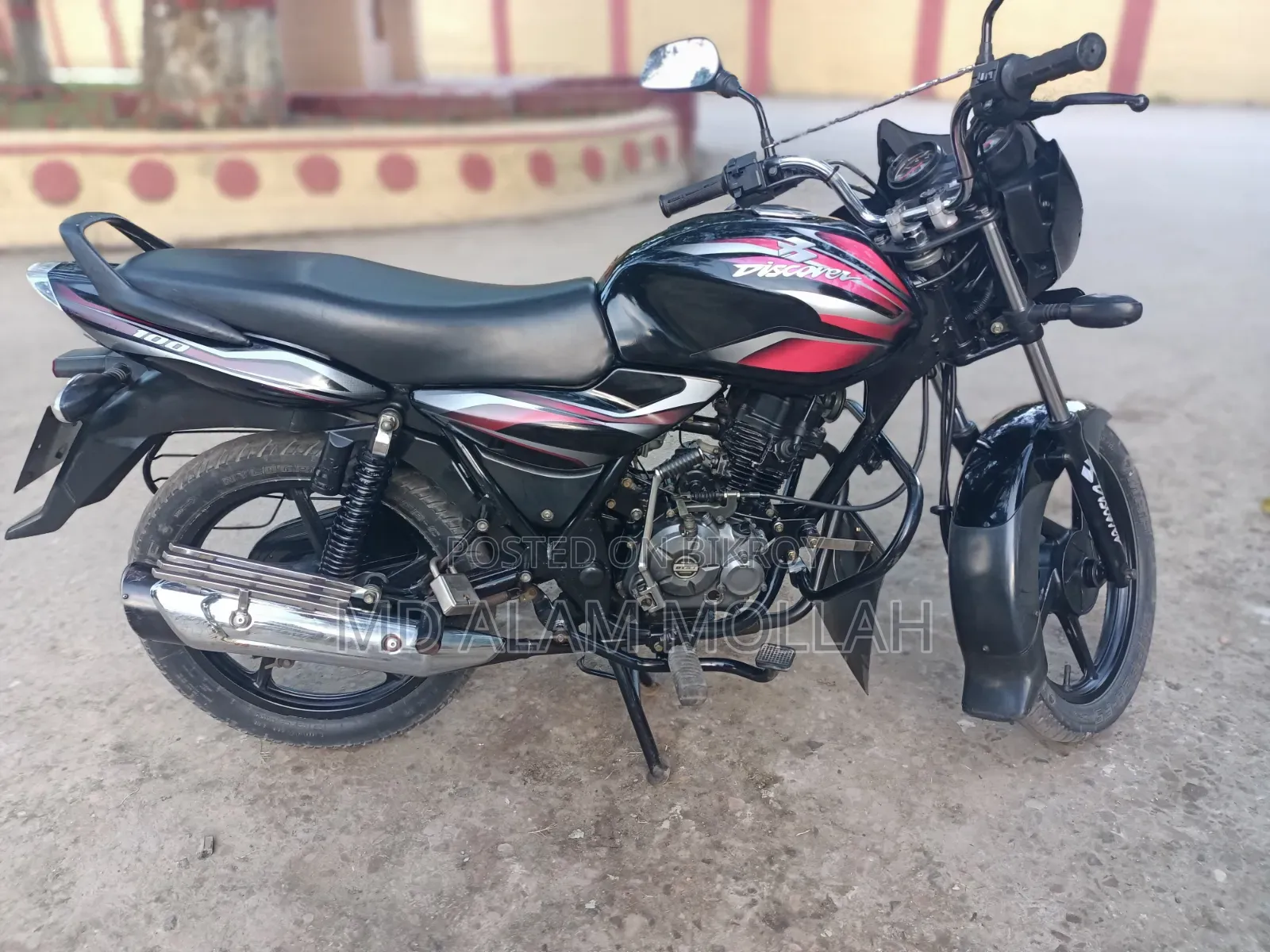 Bajaj Discover 100 2017 Black