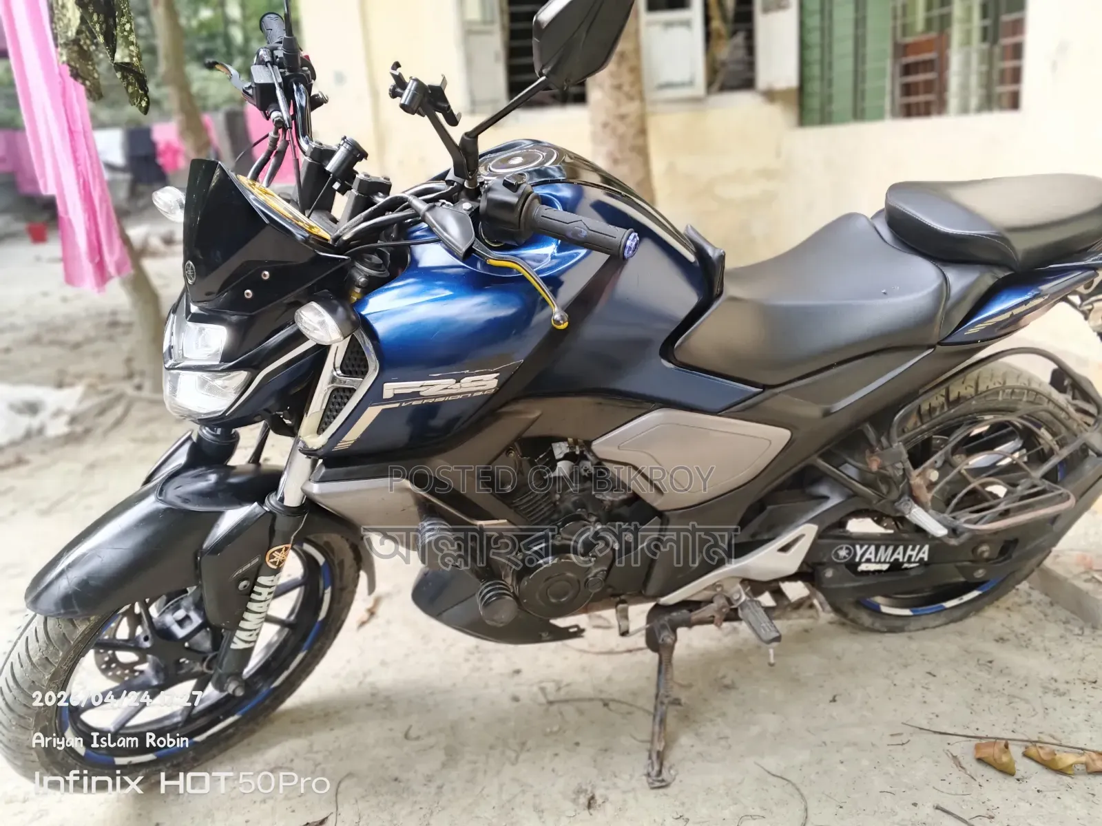 Yamaha FZS V3 2019 Blue