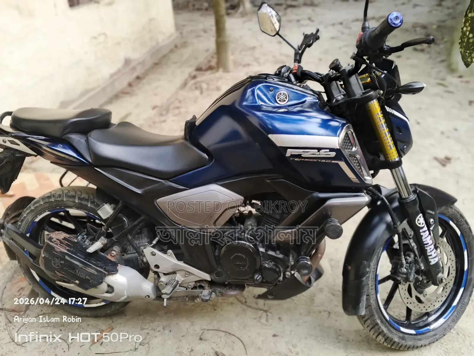 Yamaha FZS V3 2019 Blue