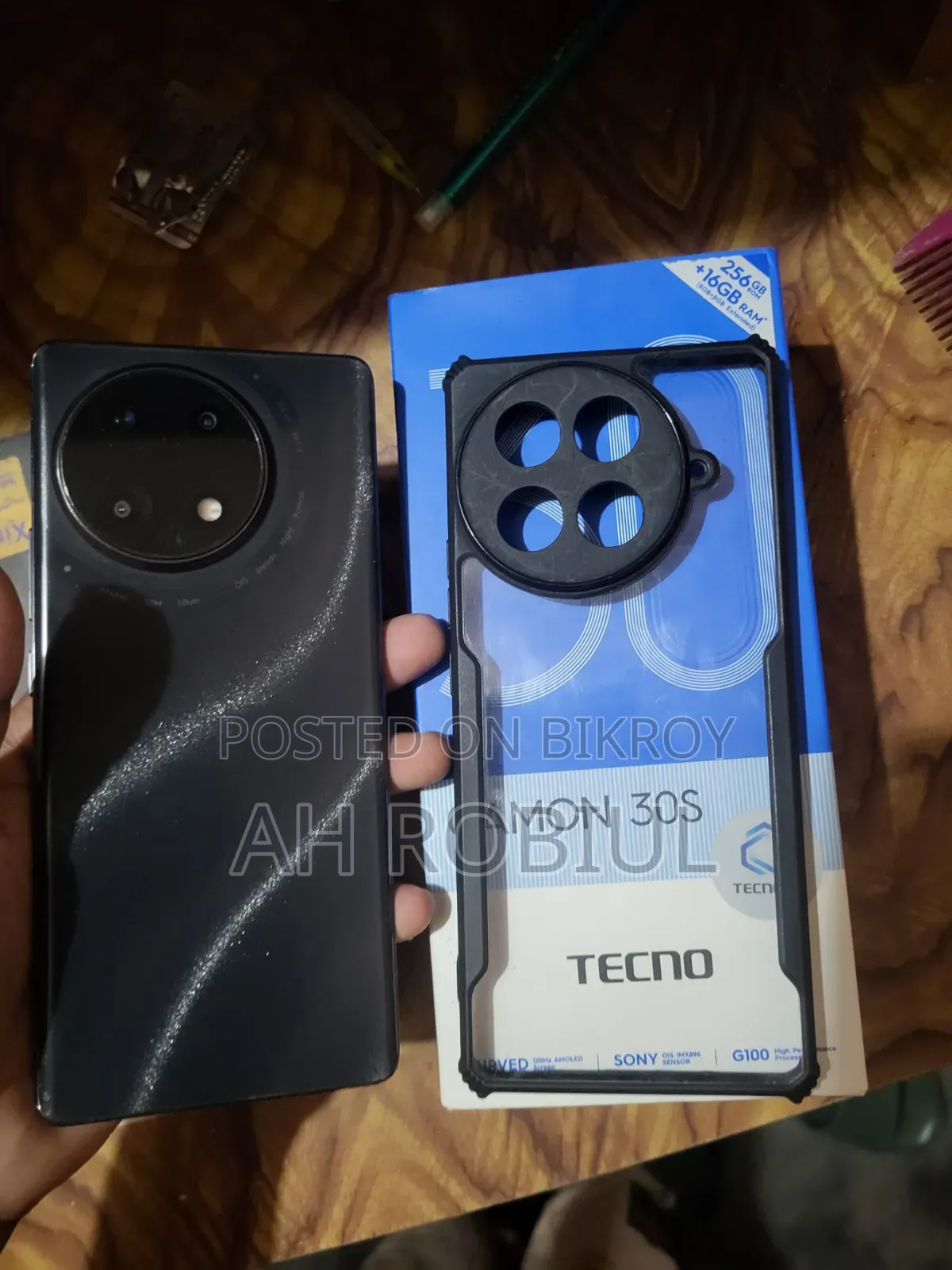 নিউ টেকনো ক্যামন ৩০এস ২৫৬ জিবি ব্ল্যাক