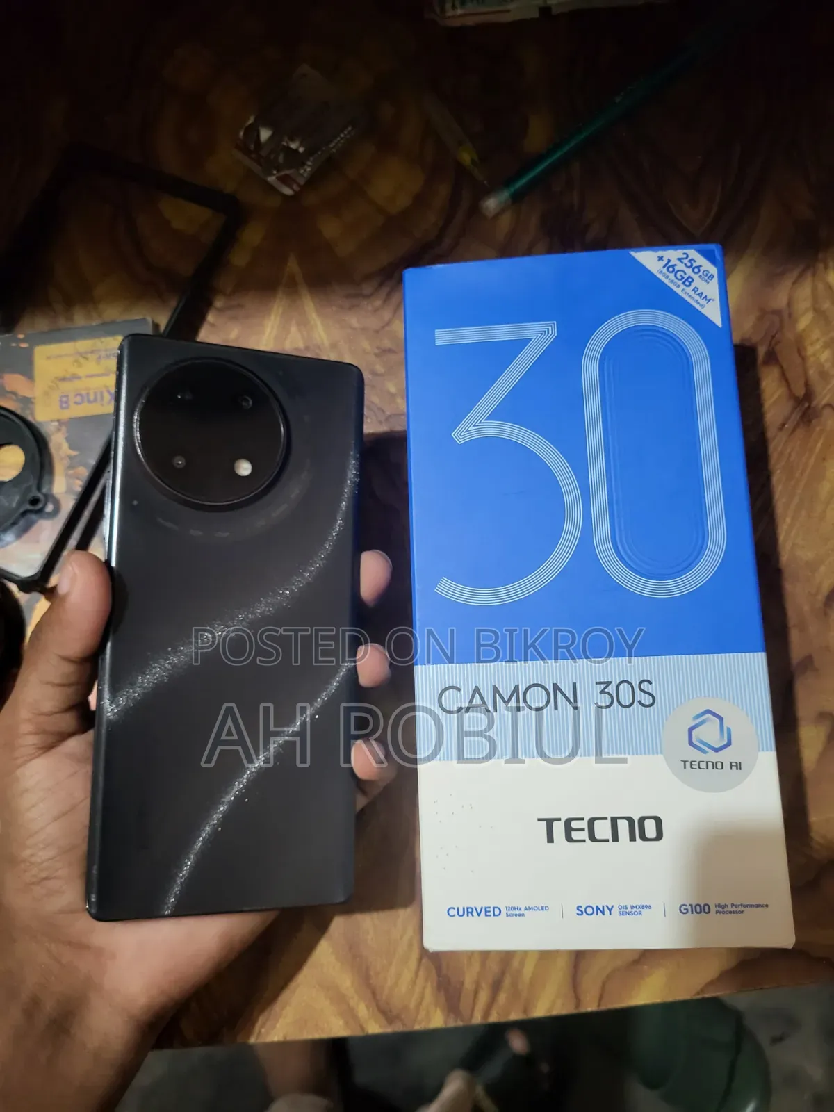 নিউ টেকনো ক্যামন ৩০এস ২৫৬ জিবি ব্ল্যাক