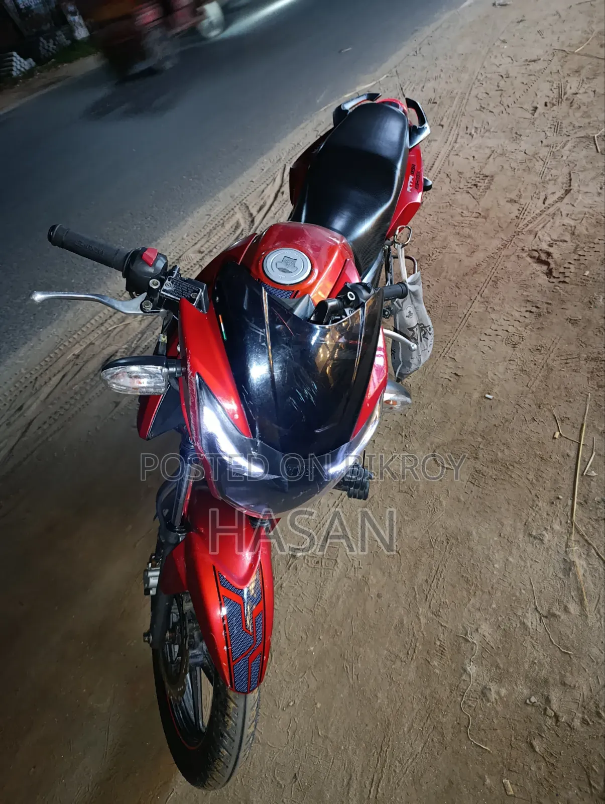TVS Apache RTR 160 2V 2018 Red