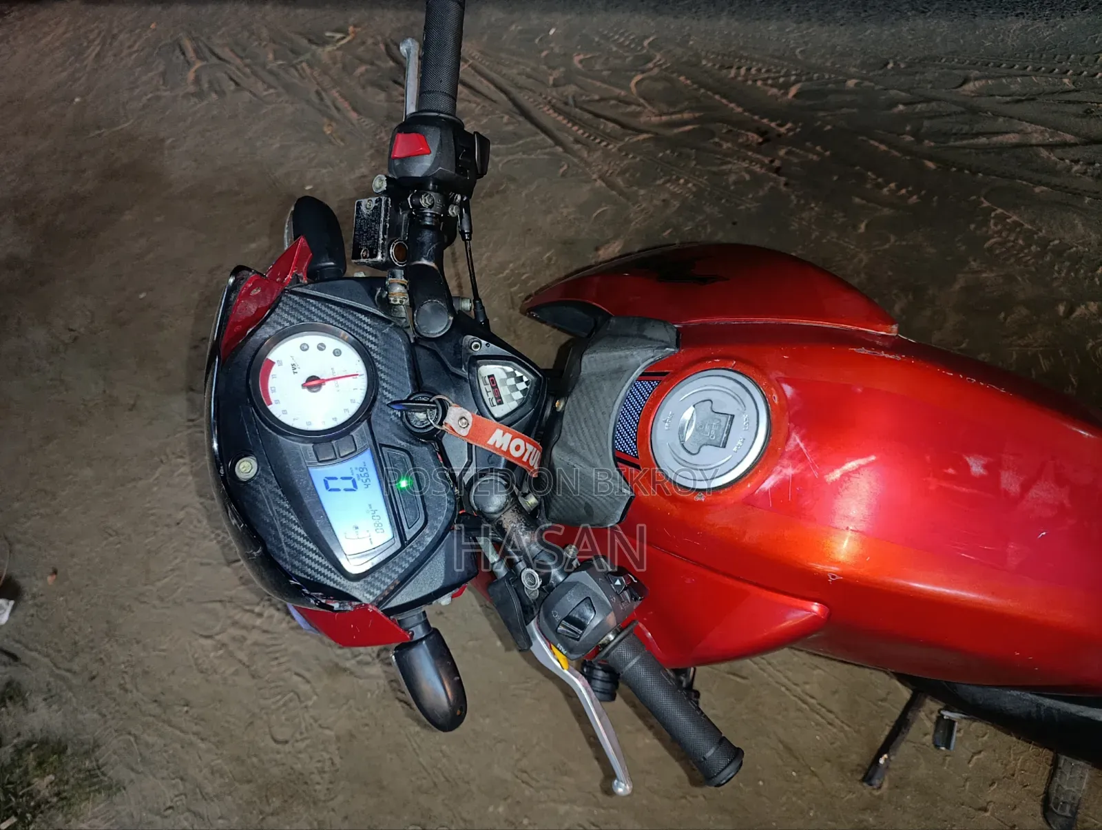 TVS Apache RTR 160 2V 2018 Red
