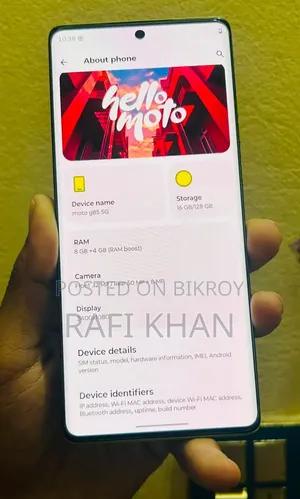 Motorola Moto G85 128 GB Gray