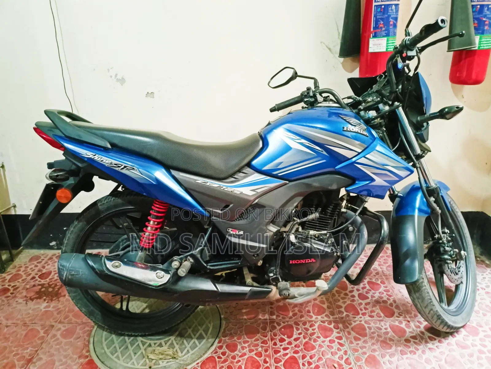 Honda Shine SP 2021 Blue
