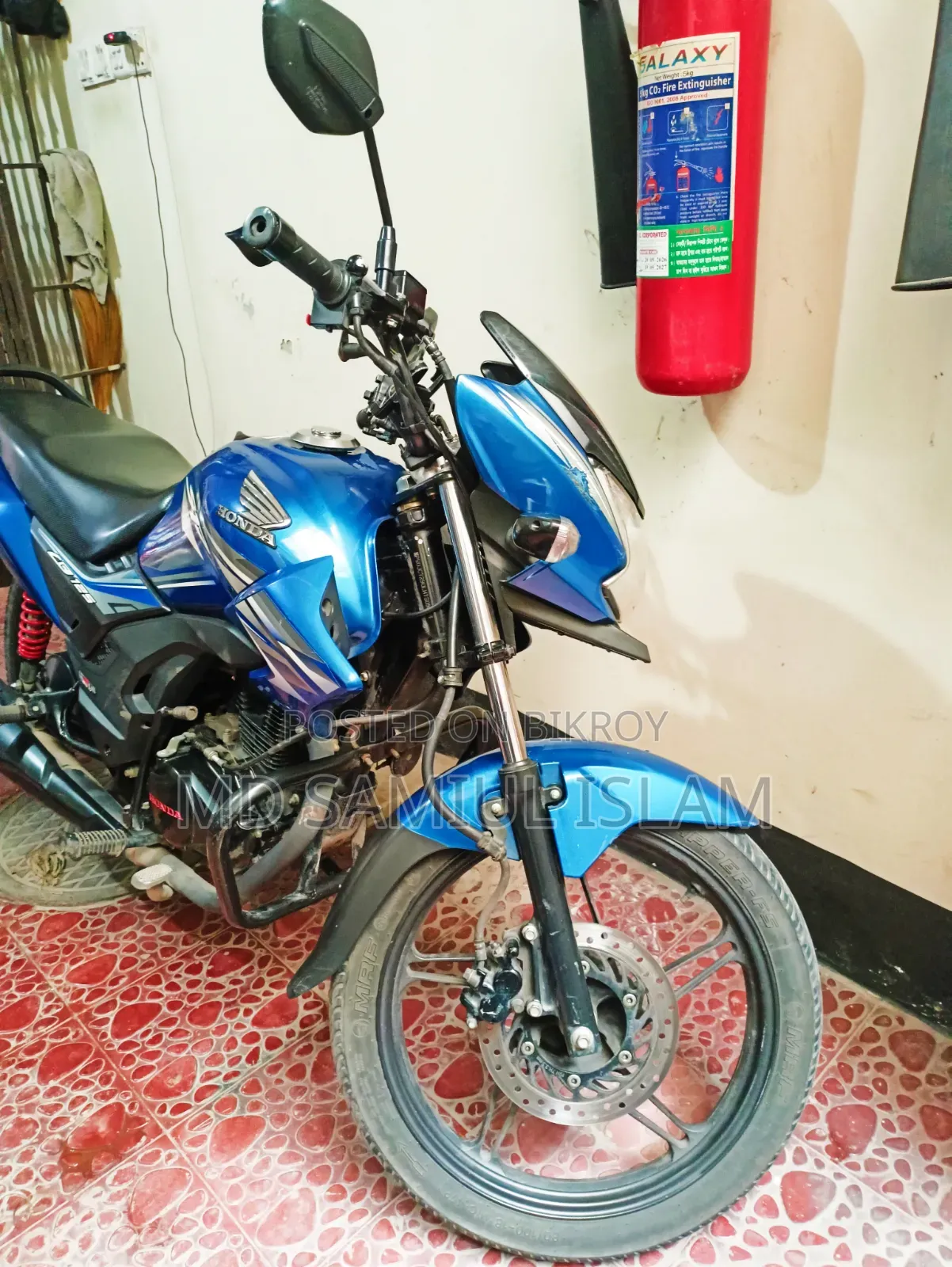 Honda Shine SP 2021 Blue