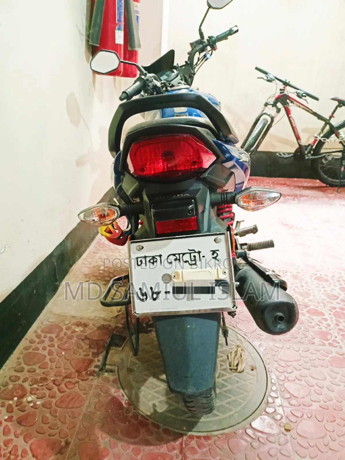 Honda Shine SP 2021 Blue