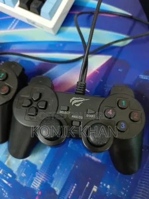Havit HV-G61 USB Black Double Game Pad With Vibration