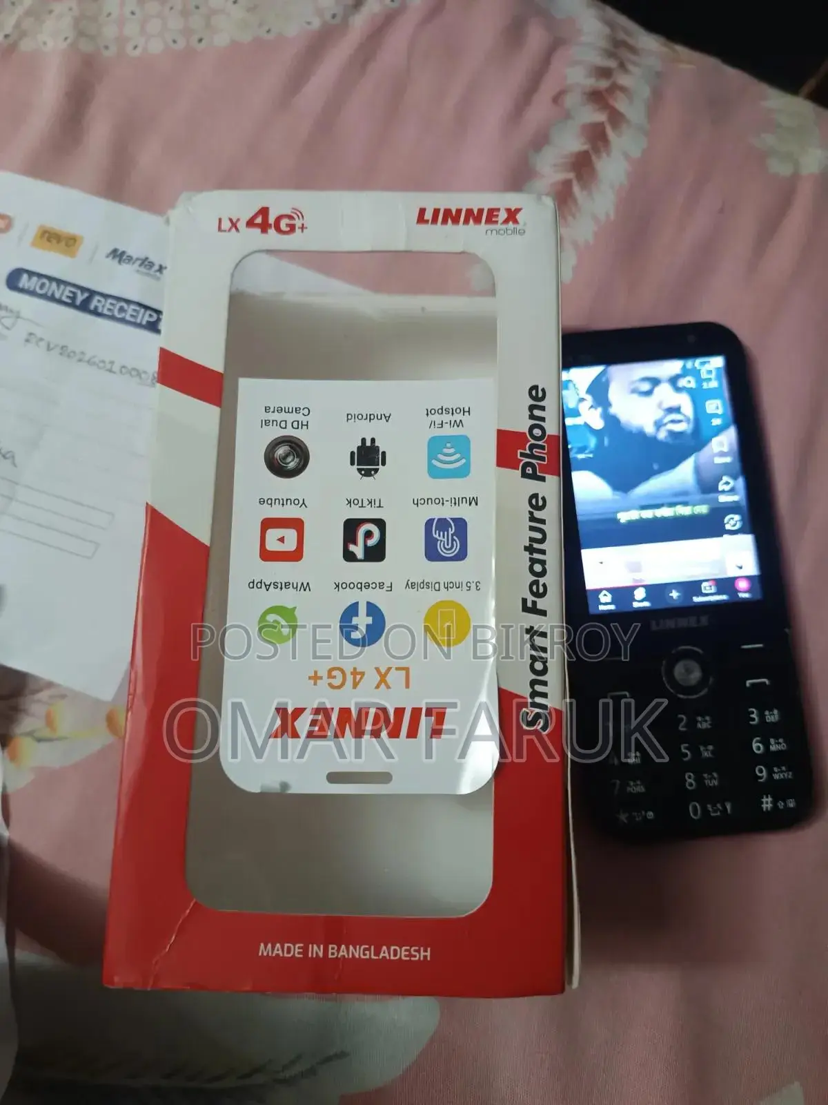 Linnex Lx 4g Plus 32 Gb Black