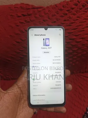 Samsung Galaxy A07 128 GB Purple