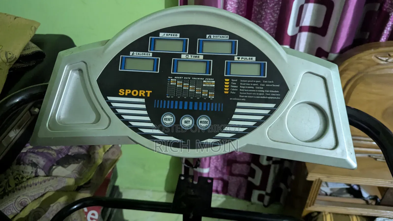 Treadmill.