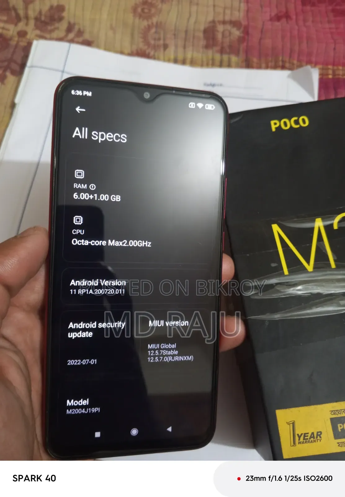 Xiaomi Poco M2 64 GB Red