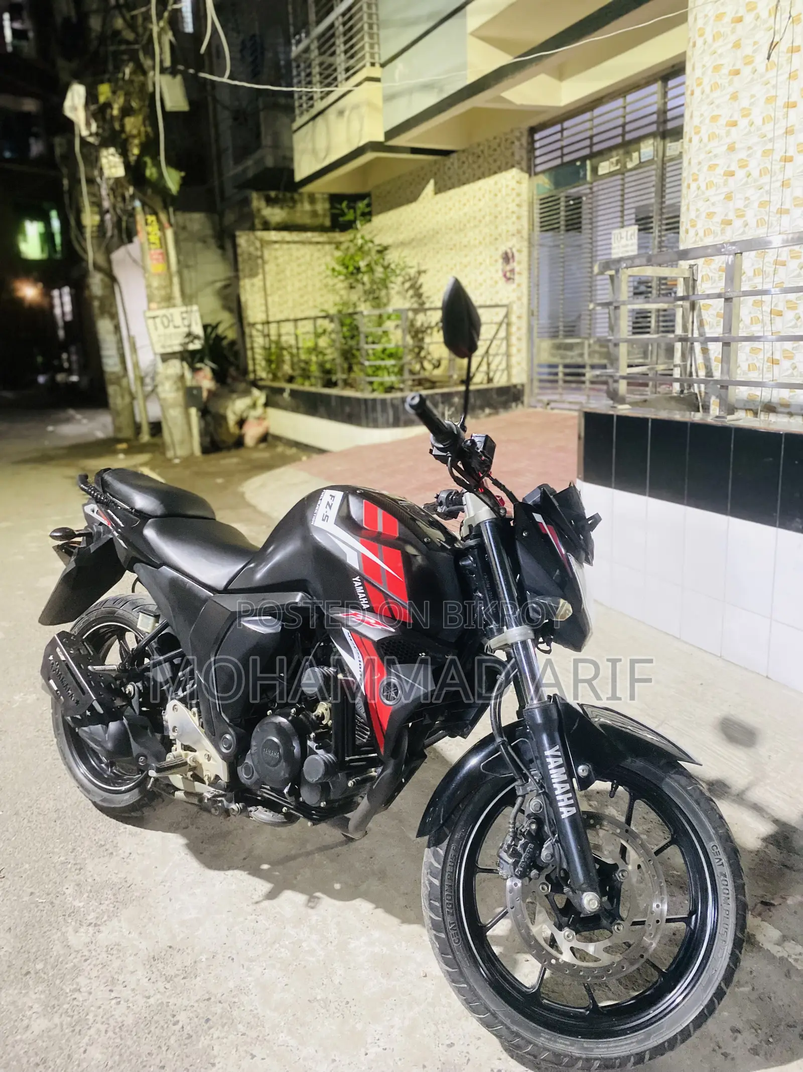 Yamaha FZS V2 2024 Black
