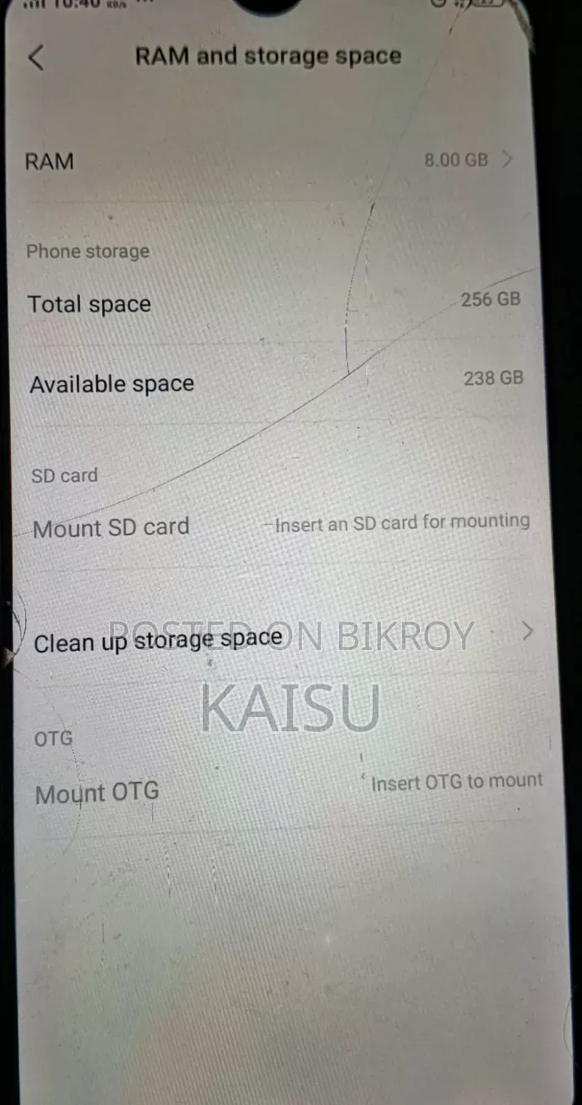 Vivo Y17 256 GB Blue