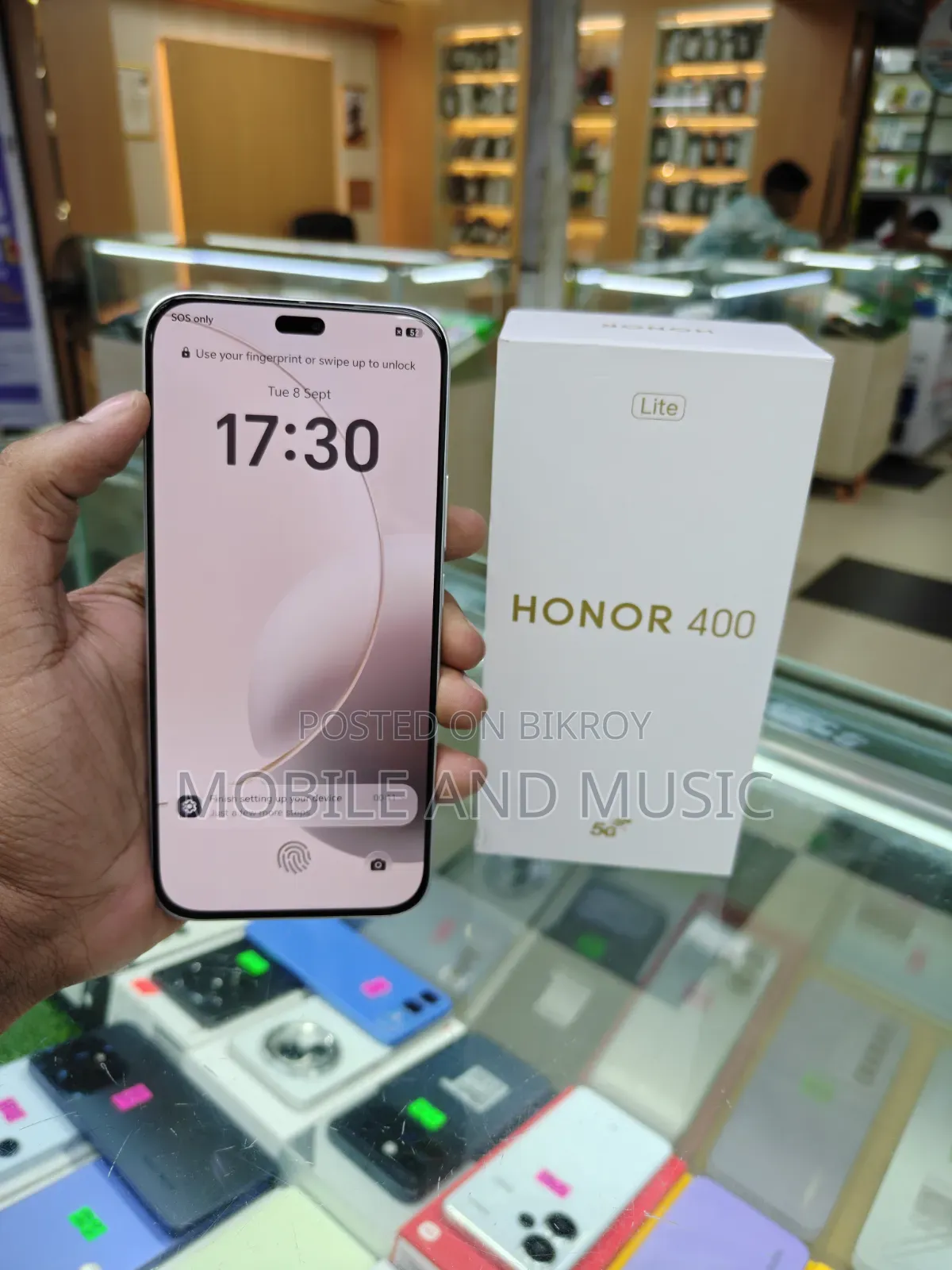 Honor 400 Lite 256 GB Gray