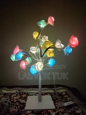 LED Rose Flower Table Lamp