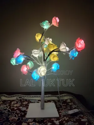 LED Rose Flower Table Lamp