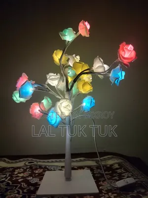LED Rose Flower Table Lamp
