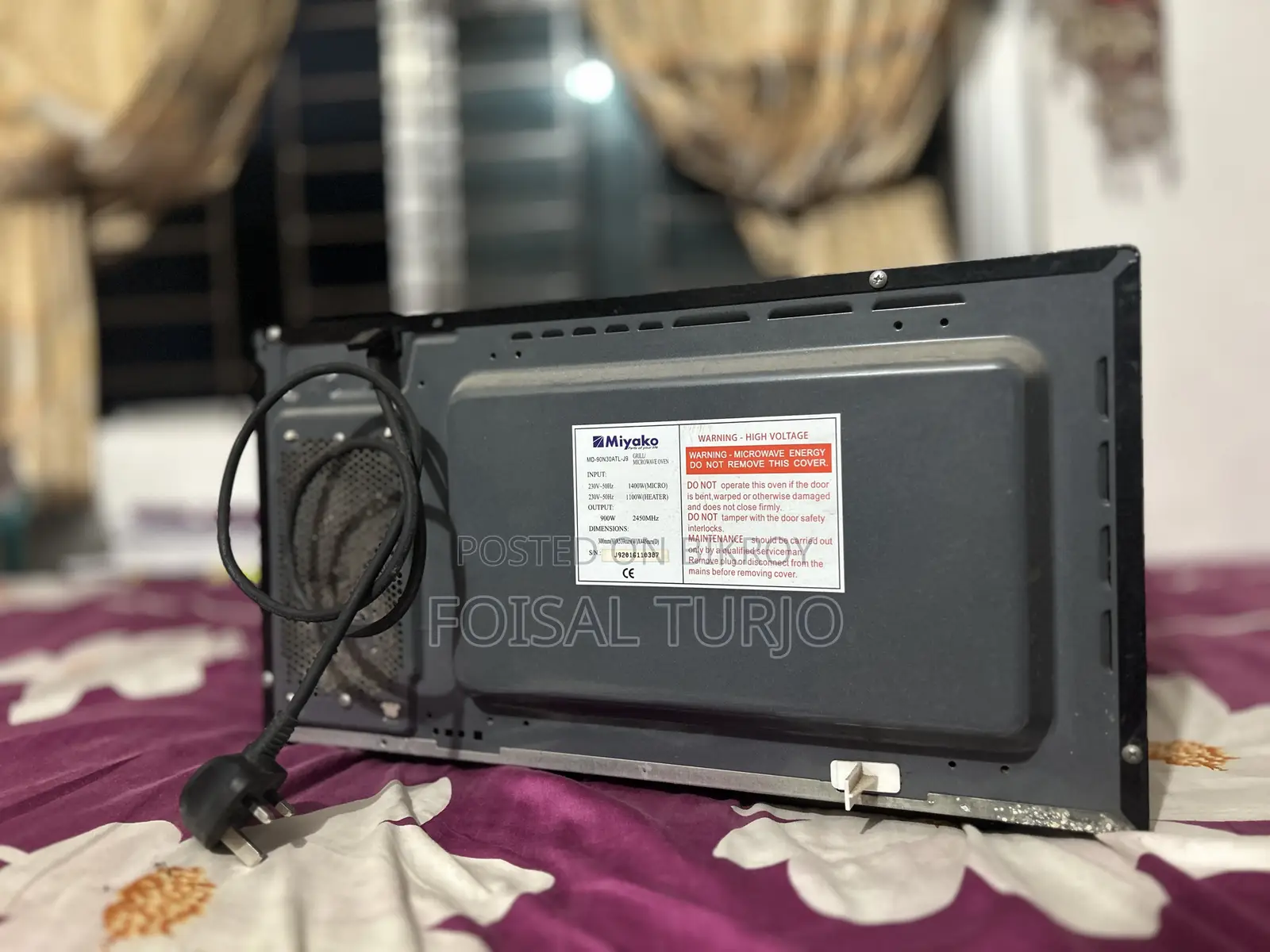 Miyako Microwave Oven
