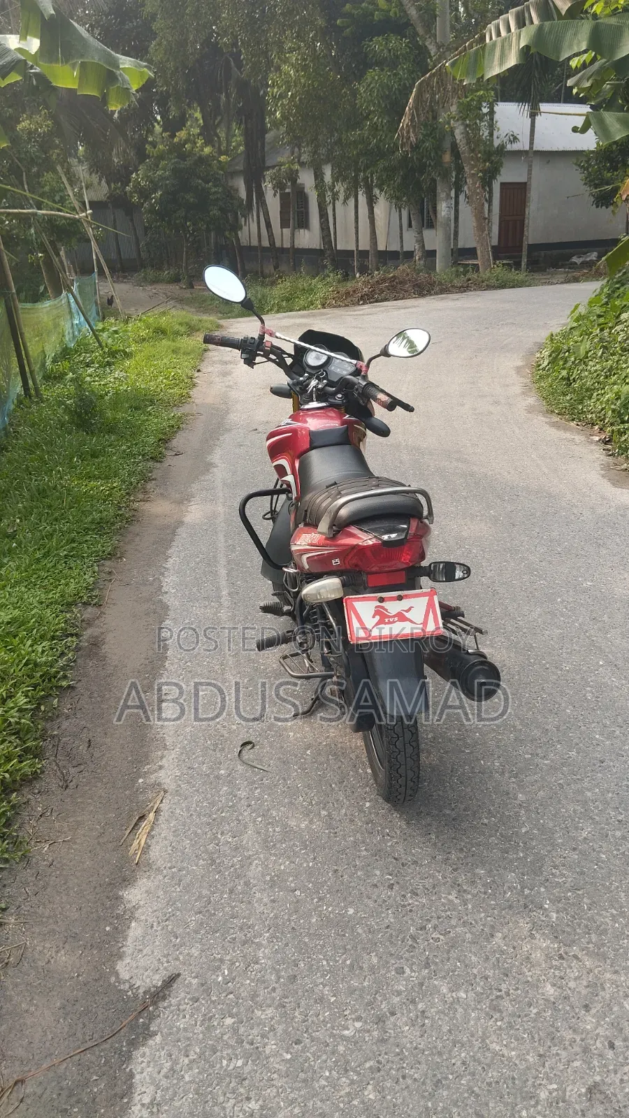 TVS Metro 2019 Red