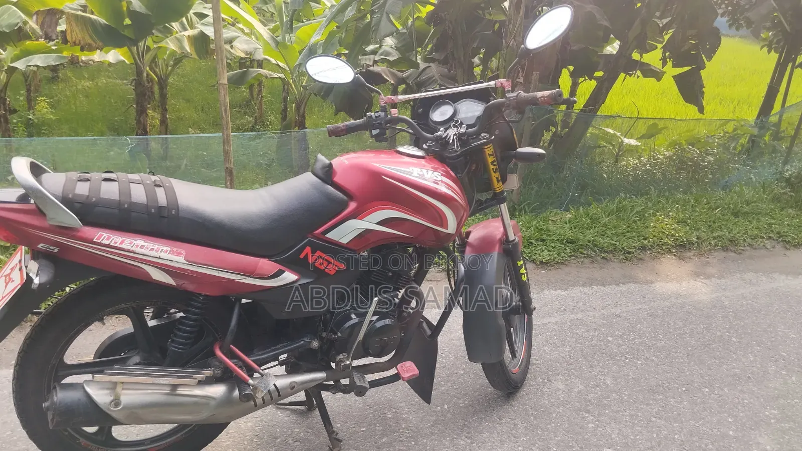 TVS Metro 2019 Red