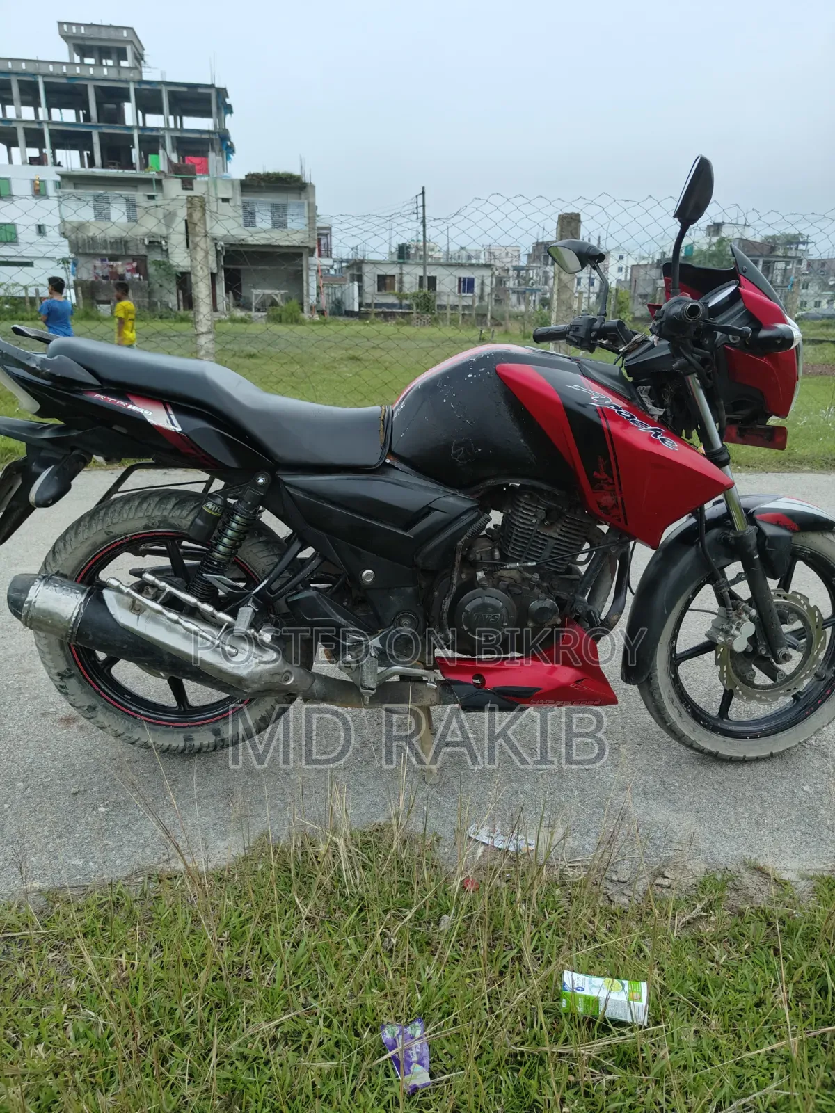 TVS Apache RTR 160 2V 2014 Black