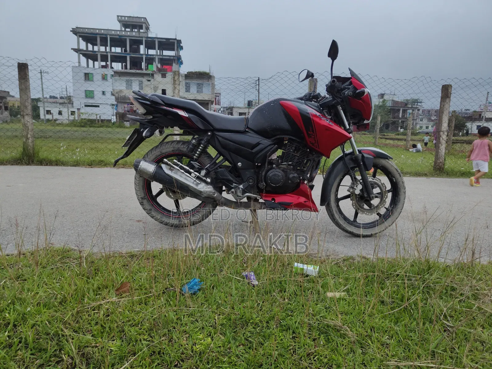 TVS Apache RTR 160 2V 2014 Black