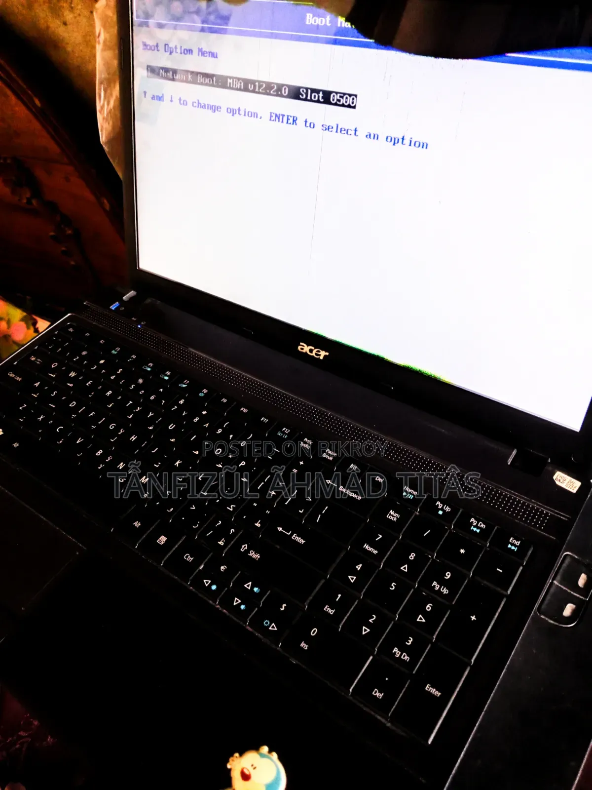 Laptop Acer AcerNote 3GB Intel Celeron HDD 16 GB