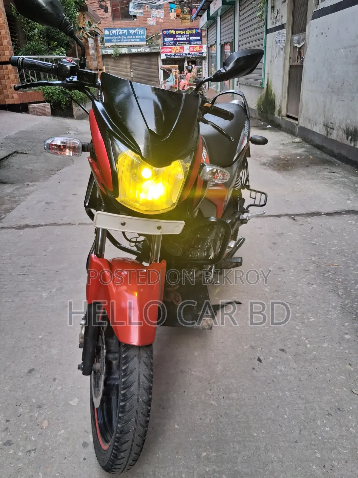 টিভিএস স্ট্রাইকার ১২৫ ২০১৮ ব্ল্যাক