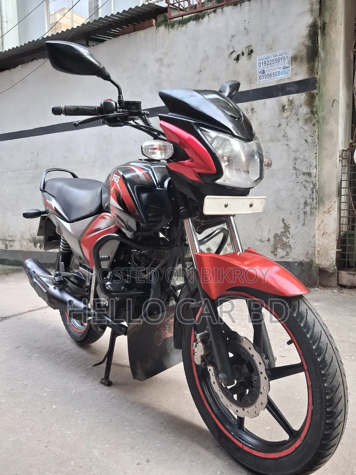 টিভিএস স্ট্রাইকার ১২৫ ২০১৮ ব্ল্যাক