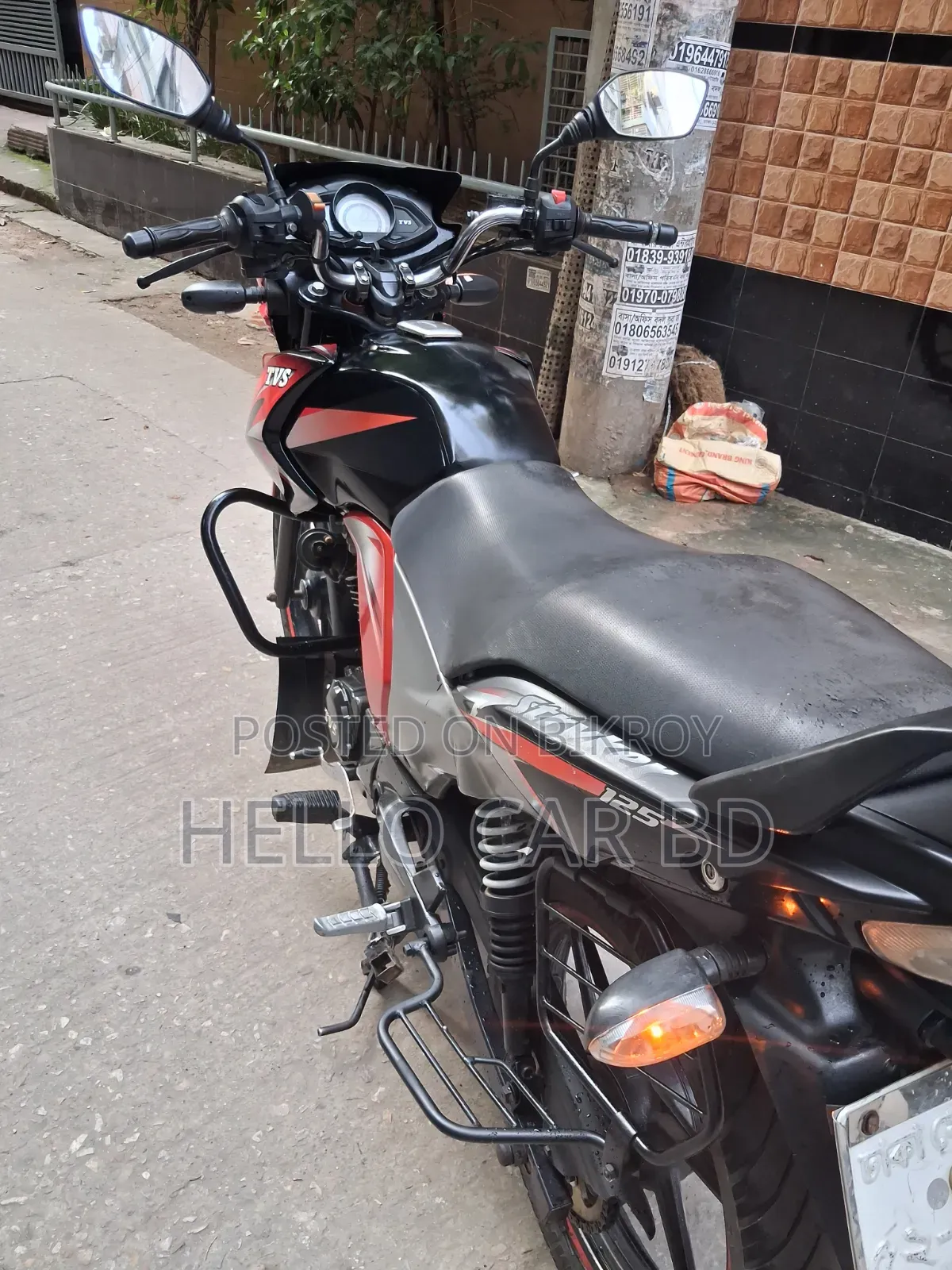 টিভিএস স্ট্রাইকার ১২৫ ২০১৮ ব্ল্যাক