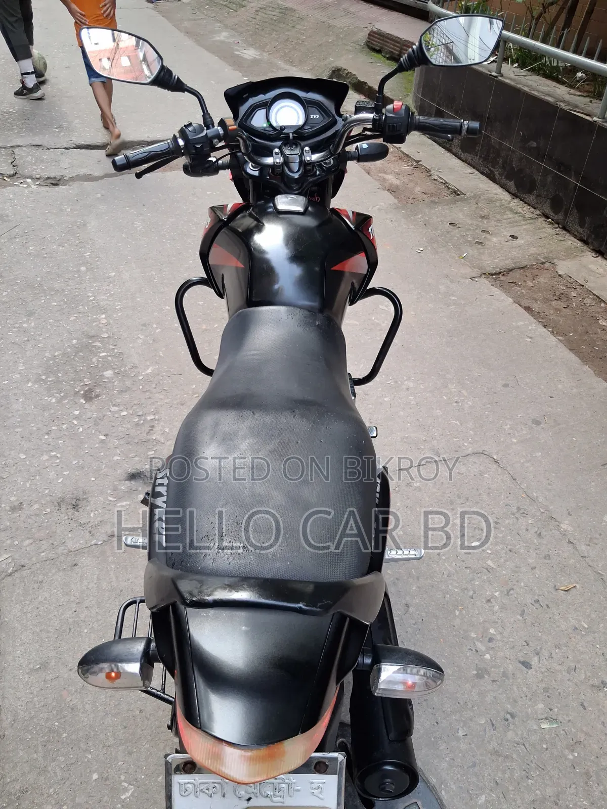 টিভিএস স্ট্রাইকার ১২৫ ২০১৮ ব্ল্যাক
