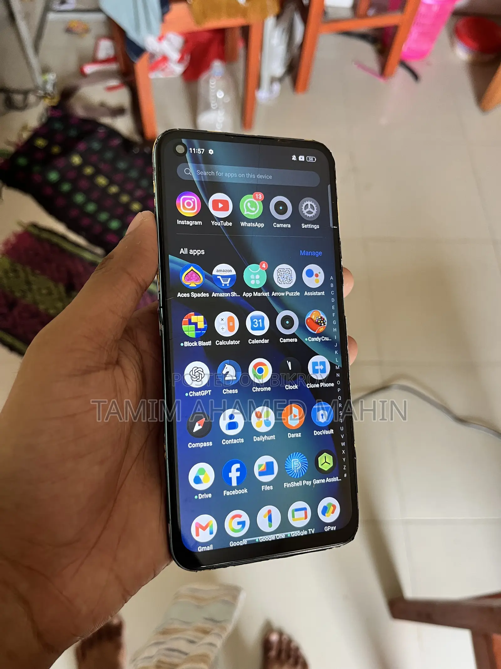 Realme Narzo 50 64 GB Blue
