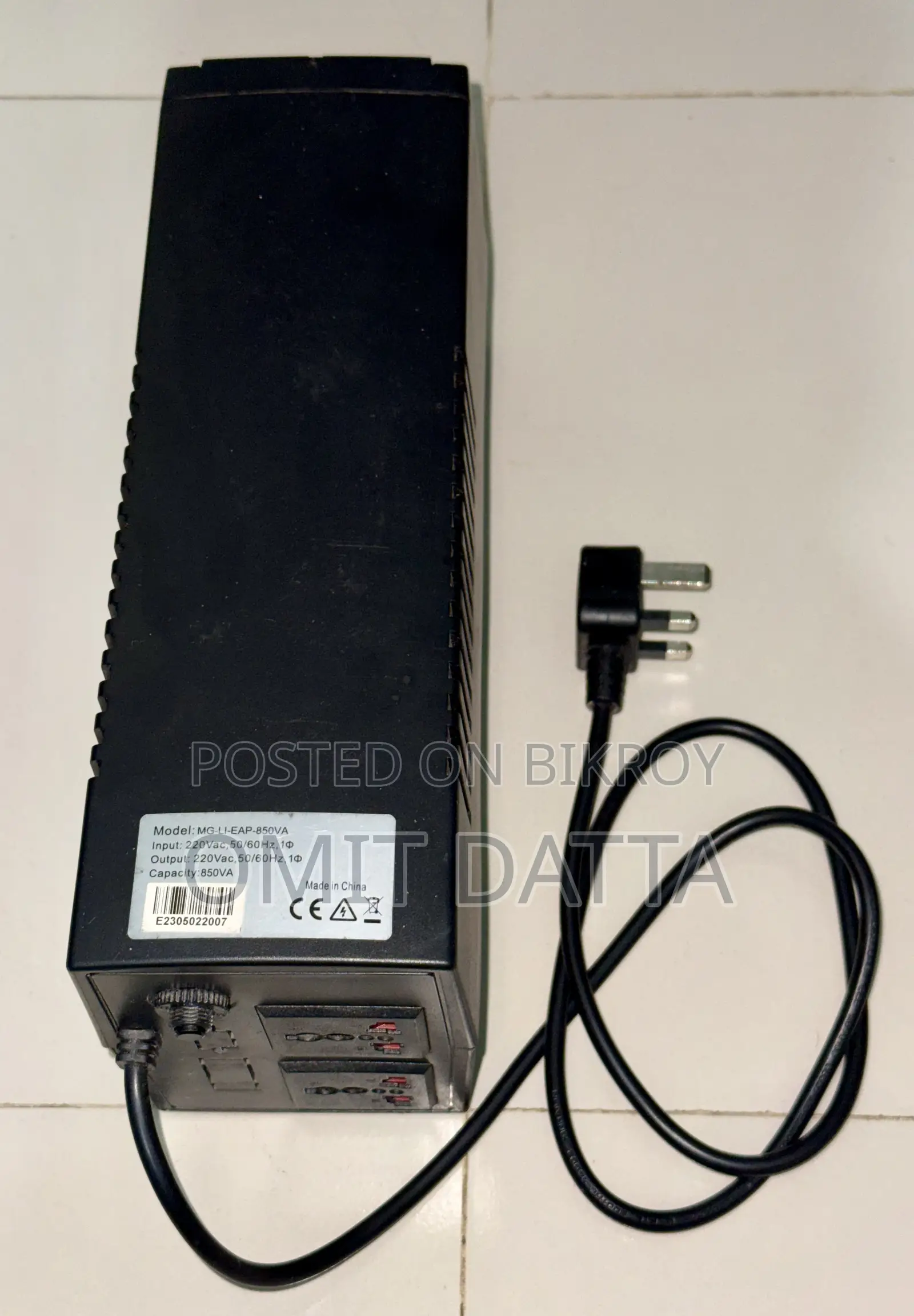 Maxgreen MG-LI-KSP 850VA Offline UPS for Sale | Battery Warranty 2 Mo