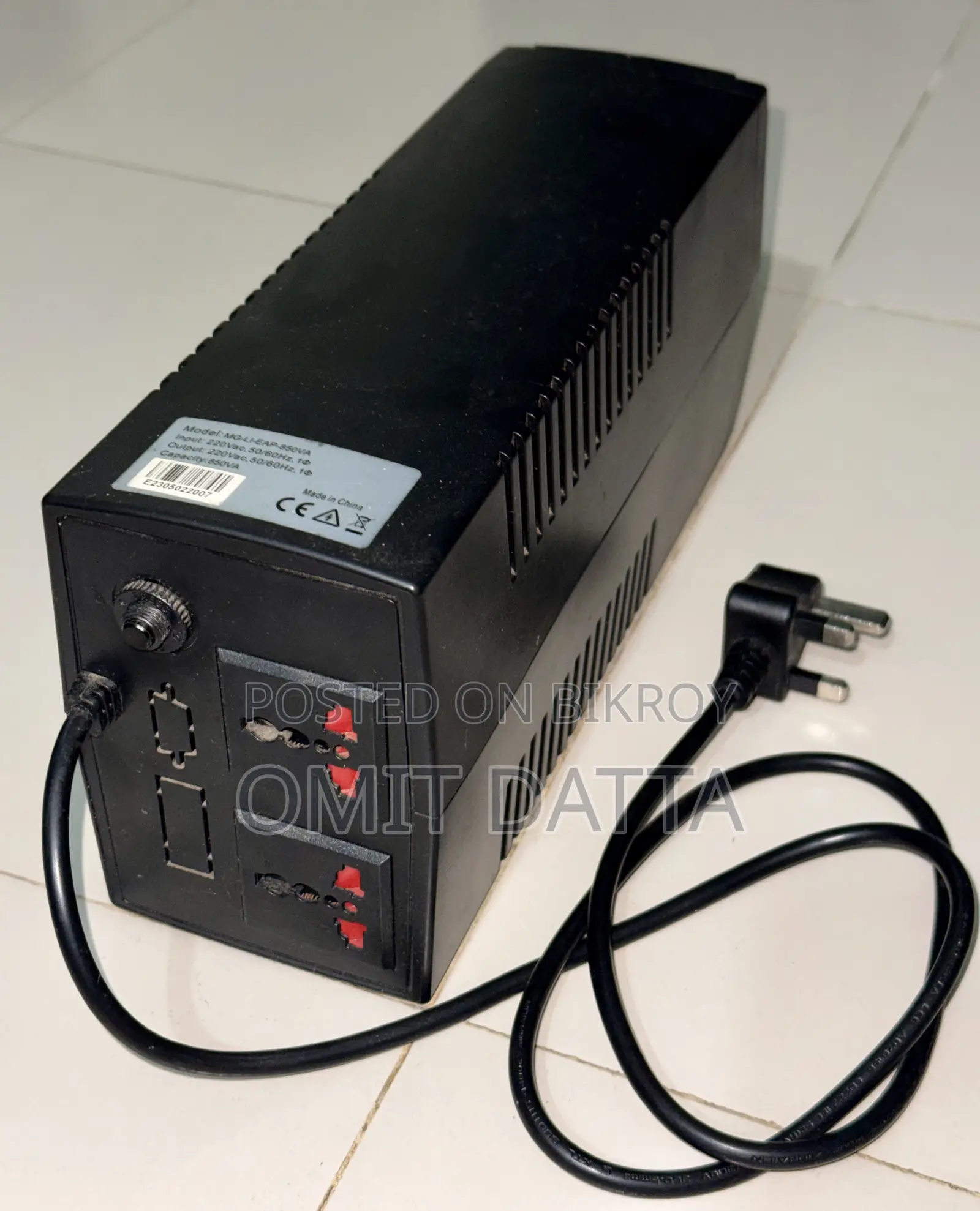 Maxgreen MG-LI-KSP 850VA Offline UPS for Sale | Battery Warranty 2 Mo