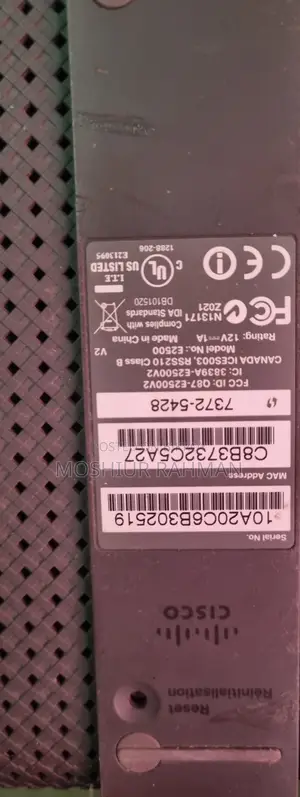 Cisco Linksys E2500 V2 ডুয়াল-ব্যান্ড ওয়্যারলেস রাউটার