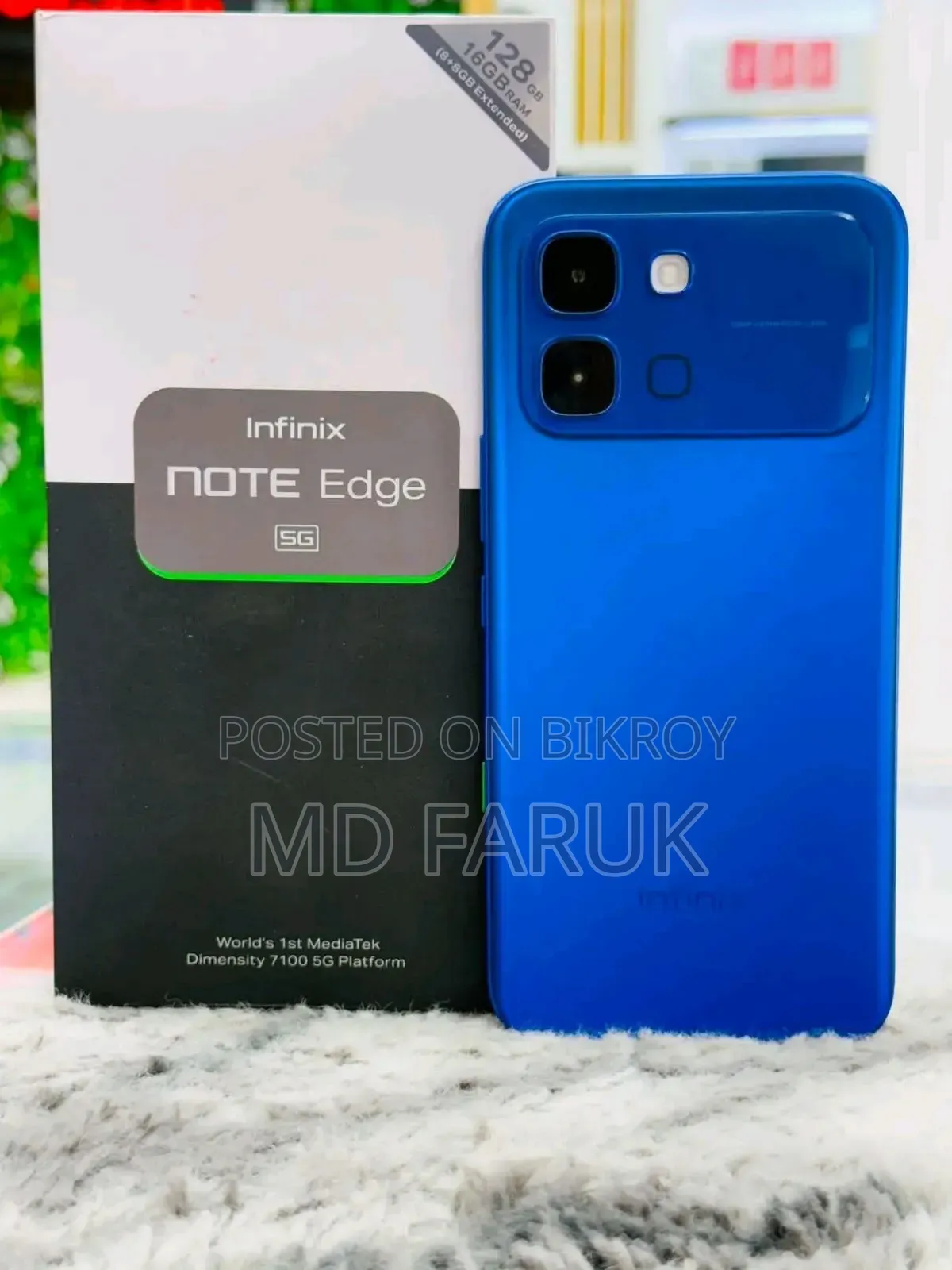 Infinix Note Edge 128 GB Blue