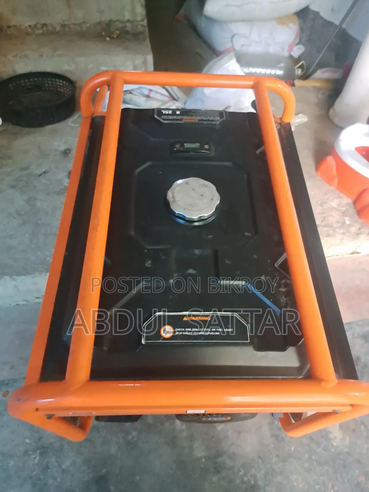 A very good petrol-operated generator